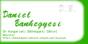 daniel banhegyesi business card